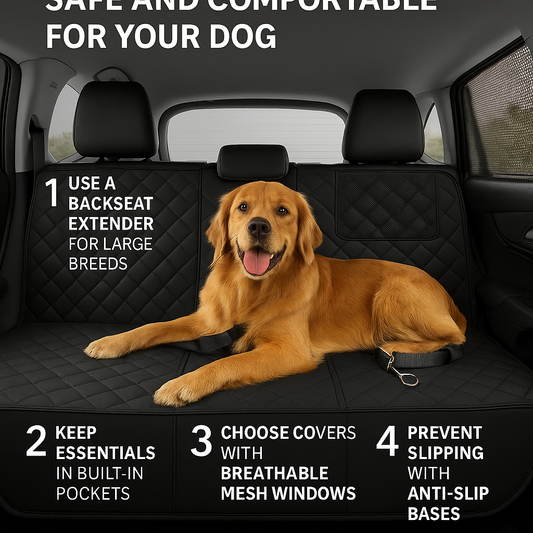 How to Make Car Travel Safe and Comfortable for Your Dog