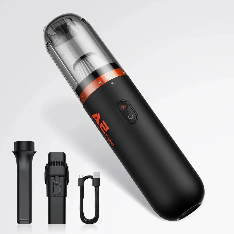 Baseus Car Vacuum Cleaner Mini Handheld Auto Vacuum Cleaner 6000Pa Powerful Suction Blow & Vacuum 2 In1 For Home & Car & Office - KRODEX
